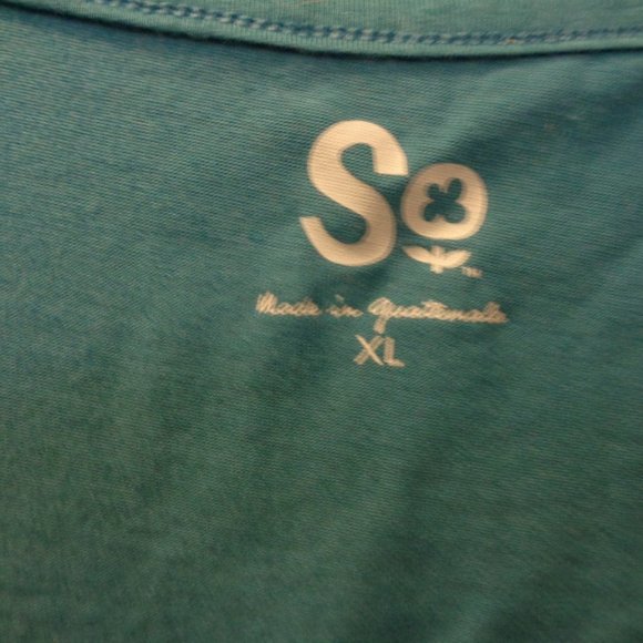 So Scoopneck Tee Size XL NWT - Picture 5 of 10